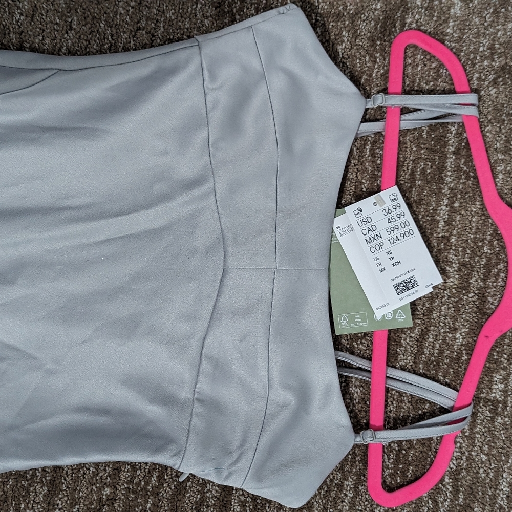 H&M satin dress